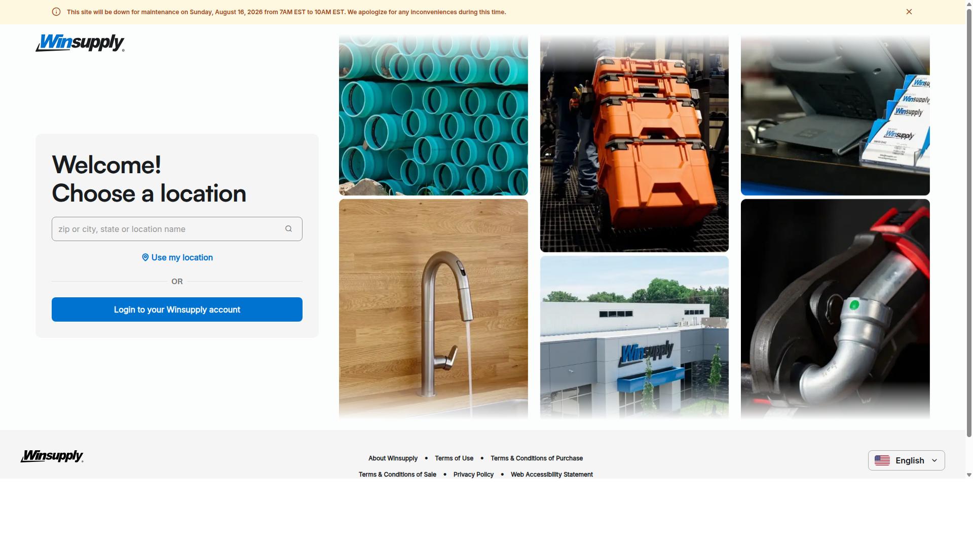 Winsupply website